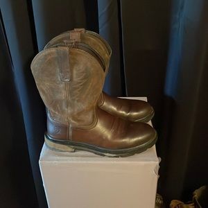 Ariat men’s cowboy boots leather size 9D